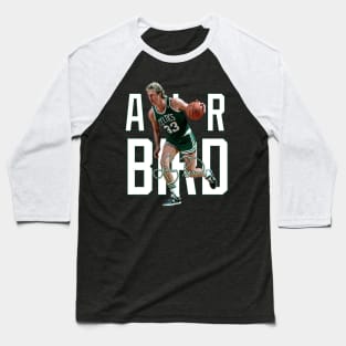 Larry Bird Legend Air Bird Basketball Signature Vintage Retro 80s 90s Bootleg Rap Style Baseball T-Shirt